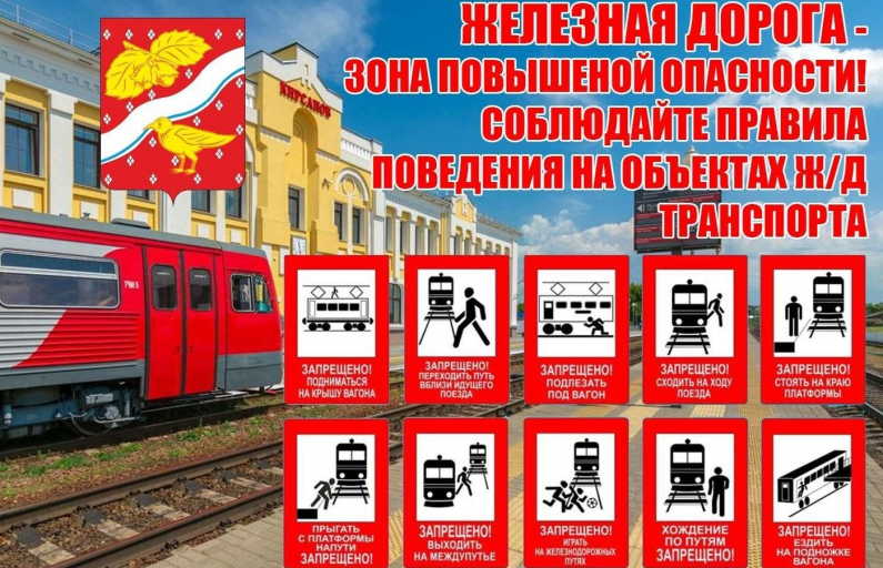 Правила безопасного поведения детей на объектах железнодорожного транспорта.